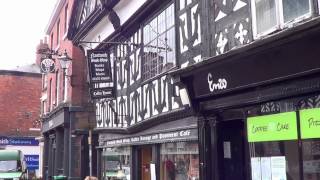 NANTWICHCheshireUKquotCityWalkquotBeautiful historicampmarket town HD [upl. by Aicekan]