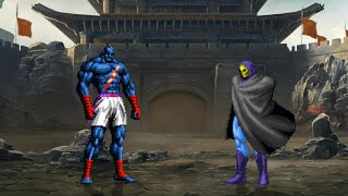 EVIL SAGAT vs SKELETOR  The most epic fight ever made❗🔥 [upl. by Anohr]