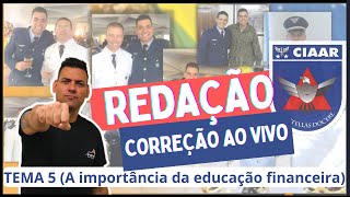 Correção TEMA 05 EAOF CIAAR Educação financeira [upl. by Aliber279]