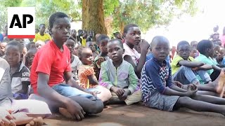 UN peacekeepers visit Nadiangere in South Sudan to assess the humanitarian situation [upl. by Dyol643]