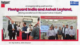 Fleetguard India at Ashok Leyland Technology Day 2024 [upl. by Hgielra514]