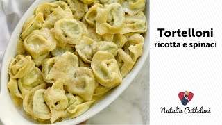 TORTELLONI RICOTTA E SPINACI  Ricetta classica per il pranzo della domenica  Natalia Cattelani [upl. by Aianat]