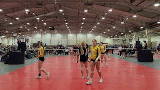 Sundogs 18U vs Big Sky 28U Volleyfest 2024 [upl. by Lacee]