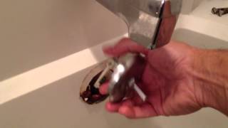 Tub drain cleaning [upl. by Anattar]