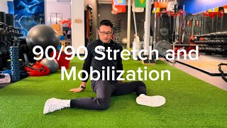 THE BEST 9090 Instructional  Hip Stretching and Mobilization [upl. by Misab]