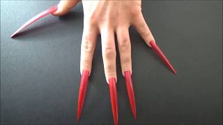 Delightful Tingles ASMR  Stiletto Nails on Chalkboard [upl. by Balliett]