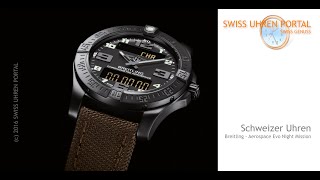 Swiss Uhren Portal  Breitling  Aerospace Evo Night Mission [upl. by Ecinaej]