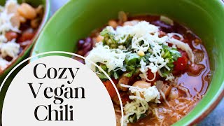 The Best Vegan Chili Recipe Super Comforting And Tasty [upl. by Leola]