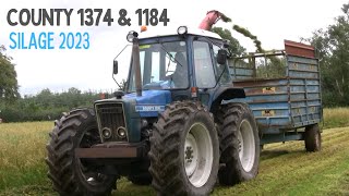 Classic Silage  County 1184 and 1374 at Glarryford Silage Day 2023 [upl. by Alexander]