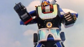 Lightspeed Solarzord First Megazord Fight  Lightspeed Rescue  Power Rangers Official [upl. by Sej218]