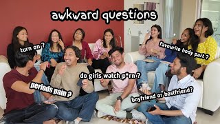 Asking girls Awkward questions guyz are too afraid to ask  Munna Shubham Thakur [upl. by Ettigdirb]