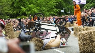 Biggest Crashes  Red Bull Soap Box Netherlands [upl. by Atinaujnas]