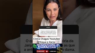 Cíntia Chagas Youtuber Chique e Hilária cintiachagas memes viral [upl. by Idnerb]