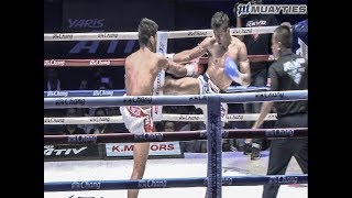 Muay Thai  Muangthai vs Superlek เมืองไทย vs ซุปเปอร์เล็ก Lumpini Stadium Bangkok 81217 [upl. by Brouwer]