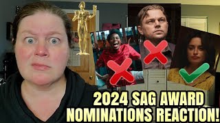 2024 SAG AWARD NOMINATIONS REACTION  What Does This Mean For The Oscars [upl. by Manon]