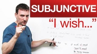 Learn English Grammar THE SUBJUNCTIVE – quotI wishquot [upl. by Ornstead]