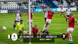 Telford United 02 Salford City  National League North 1208 [upl. by Enovaj980]