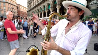 the oldman ENJOYS this song quotDANCE MONKEYquot  Sax Cover Daniele Vitale [upl. by Eoz]