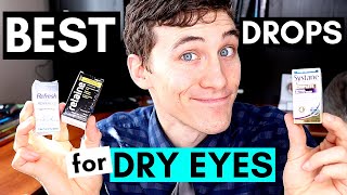 Best Dry Eye Drops – Top 5 Over The Counter Eye Drops for Dry Eyes Recommended by Eye Surgeon [upl. by Fen]