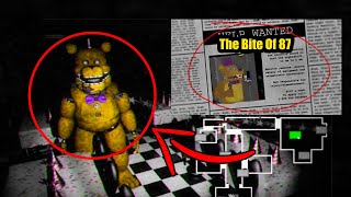 FNAF Plus  All RARE SCENES Caught on Camera Easter Eggs [upl. by Notserk]