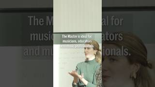 Master of Music Education  Koninklijk Conservatorium Den Haag [upl. by Aniwde]