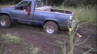 Chevy Trucks Mudding [upl. by Blanc]