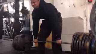 Deadlift workout up to 725 19yr 250260 BW [upl. by Mulvihill]