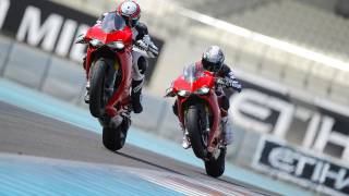 Ducati 1199 S Panigale Abu Dhabi onboard [upl. by Atims525]