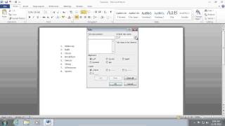 How to set Tabs in Word [upl. by Ted326]