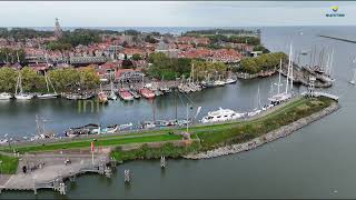 Enkhuizen The Netherlands by Drone Part two 4K [upl. by Arol]