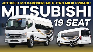 JETBUS3 MC Karoseri Adi Putro Milik Pribadi dengan Chassis Mitsubishi Fuso FE71 19 Seaters [upl. by Nirroc]