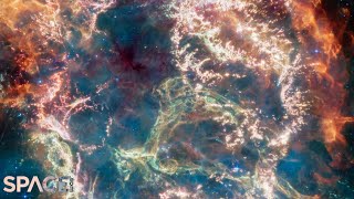 Webb Telescope delivers amazing supernova remnant Cassiopeia A view  See in 4K [upl. by Vadnee]