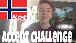 Accent challenge  Norway [upl. by Tessy813]