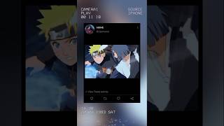 Naruto Shippuden anime naruto narutoshippuden boruto edit [upl. by Sublett569]