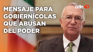 Mensaje de Ricardo B Salinas a los gobiernícolas que abusan del poder [upl. by Amiarom613]