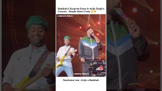 Badshahs Surprise Entry In Arijit Singhs Concert 😱 And Perform Soulmate 💘 Live Together [upl. by Arbe768]