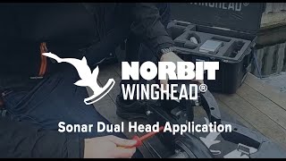 NORBIT WINGHEAD sonar Dual Head Application [upl. by Farman]