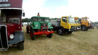 Woodcote Steam Rally 14th July 2018  More Vintage Trucks [upl. by Elfont]