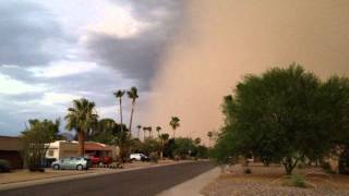 Haboob in Scottsdale [upl. by Sherborne948]