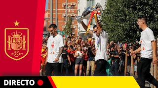 🔴 EN DIRECTO ¡Sigue con MD la GRAN FIESTA de los CAMPEONES de la EUROCOPA con final en la Cibeles [upl. by Aerdnaz]