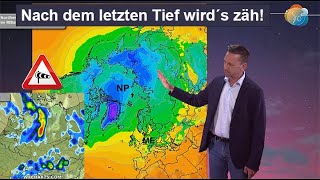 Nach dem letzten Tief wird´s zäh Auskühlung Nordhemisphäre Wettervorhersage 1120102024 [upl. by Ytoc449]