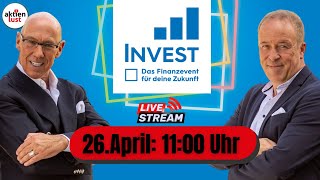 LIVE von der Invest Stuttgart  26042024 [upl. by Guillermo]