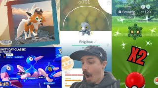 Dusk Form Lycanroc Coming To Pokémon Go 2 Shiny Bronzor Caught Amazing Frigibax Hatched [upl. by Eisenstark]