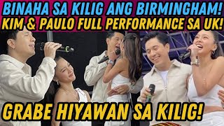 KIM CHIU AND PAULO AVELINO FULL PERFORMANCE KIMPAU BIRMINGHAM UK UNITED KINGDOM  JUNE 30 2024 [upl. by Sirahs]