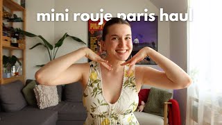 Rouje Paris Haul and TryOn 🍋 French Girl Style 2024 [upl. by Sinne]