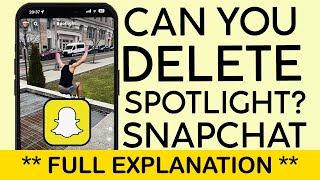 Can Spotlight be Disabled in Snapchat Can Spotlight Be Removed from Snapchat  EXPLAINED 2023 [upl. by Plossl65]