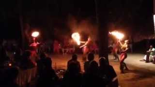 Windstar Cruises  Fire Dancers in Tahiti [upl. by Kyre519]