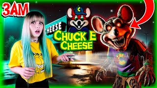 🚫 NUNCA VAYAS a CHUCK E CHEESE en LA NOCHE… 😱🧀😈 Un ANIMATRONICO me HABLÓ [upl. by Larrisa]