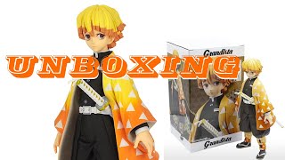 ZENITSU AGATSUMA GRANDISTA FIGURE  DEMON SLAYER  BANPRESTO  UNBOXING [upl. by Vladimir506]