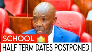 🚨GOVERNMENT POSTPONES HALF TERM DATES BY A WEEK 🗞️🔴schoolcitizentvhalftermschoolclosedholiday [upl. by Vatsug334]